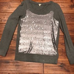Sequin sweatshirt